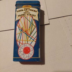 pick up sticks and metal jacks n ball